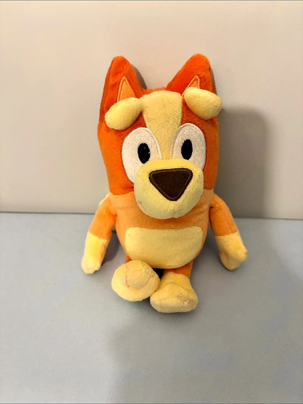 Bluey Friends Bingo 8-Inch Plush Orange & Yellow